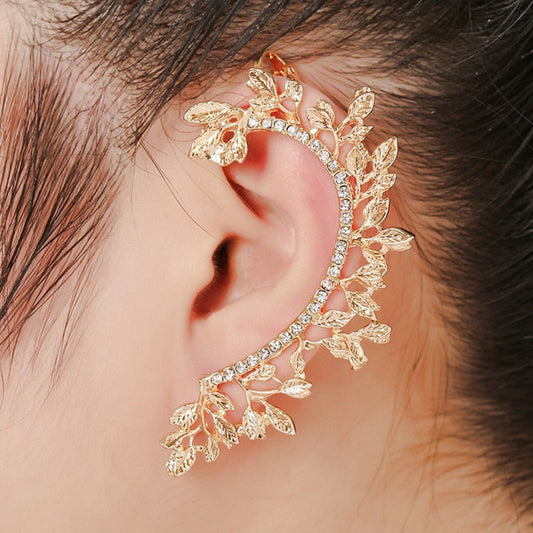 Fashion New Arrival Leaf Clip Earrings