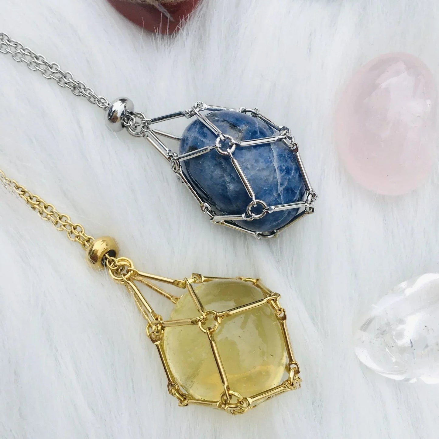 🔥LAST DAY 49%OFF🔥New Crystal Stone Holder Necklace