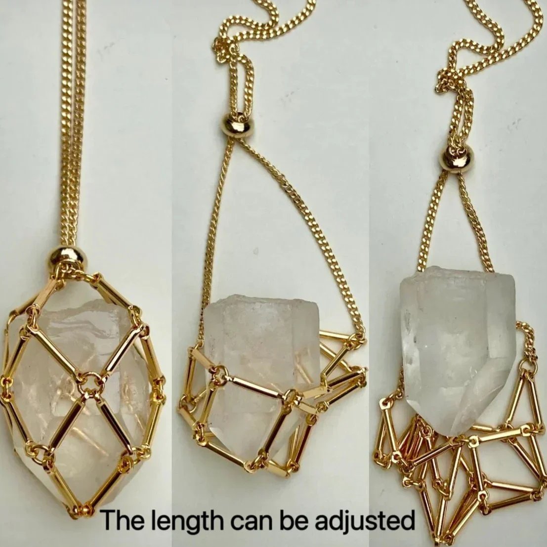 🔥LAST DAY 49%OFF🔥New Crystal Stone Holder Necklace