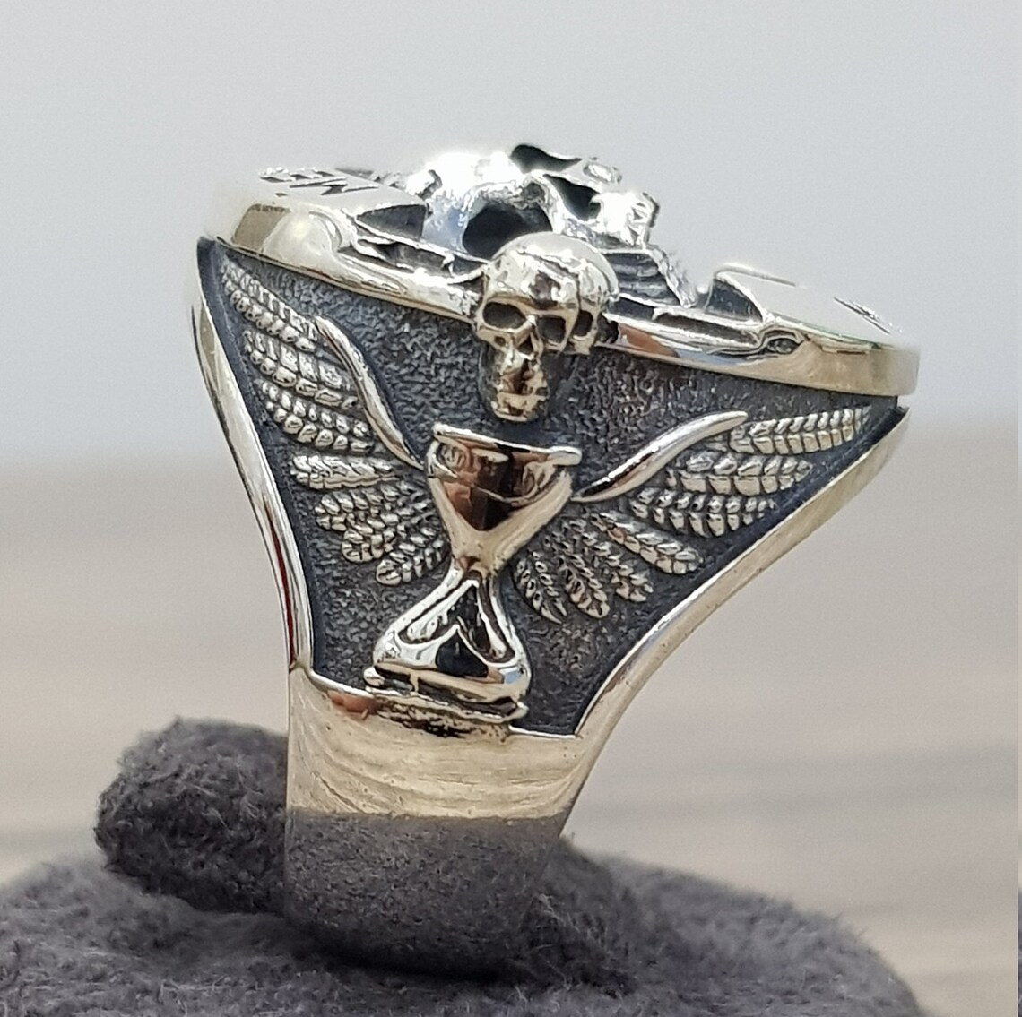 Skull Sterling Silver Ring