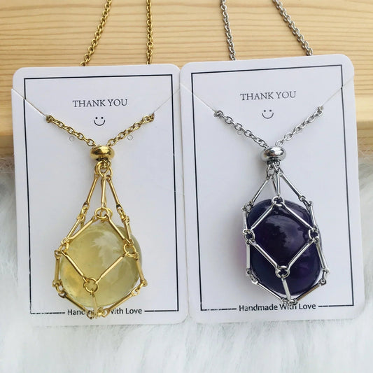 🔥LAST DAY 49%OFF🔥New Crystal Stone Holder Necklace