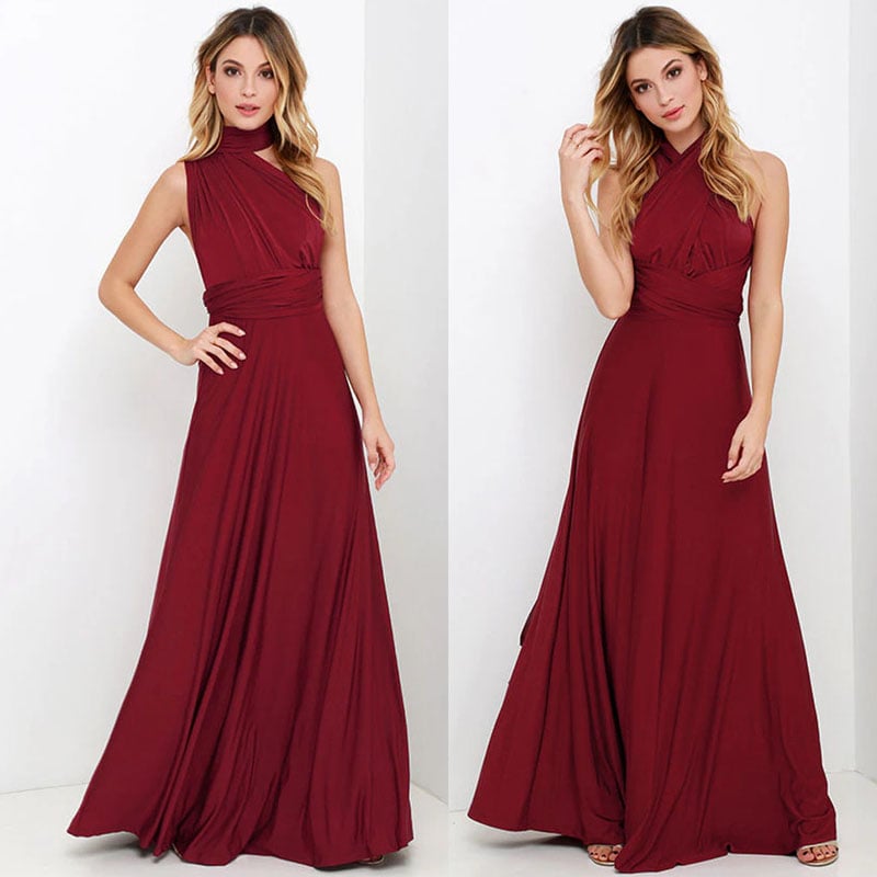 Versatile and Sexy Strap Wrap Dress - Bridesmaid Dress (Buy 2 free shipping)