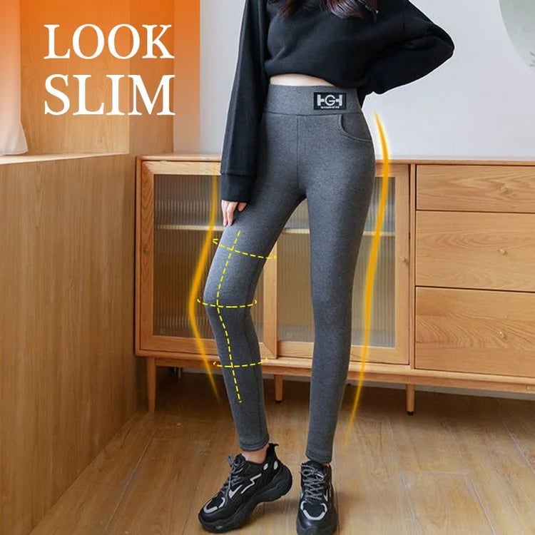 🔥Last Day 49% OFF🔥 - Women’s Fashionable Thermal Cashmere Slim Pants