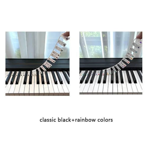 🎁Best Gift - Removable Piano Keyboard Note Labels🎹