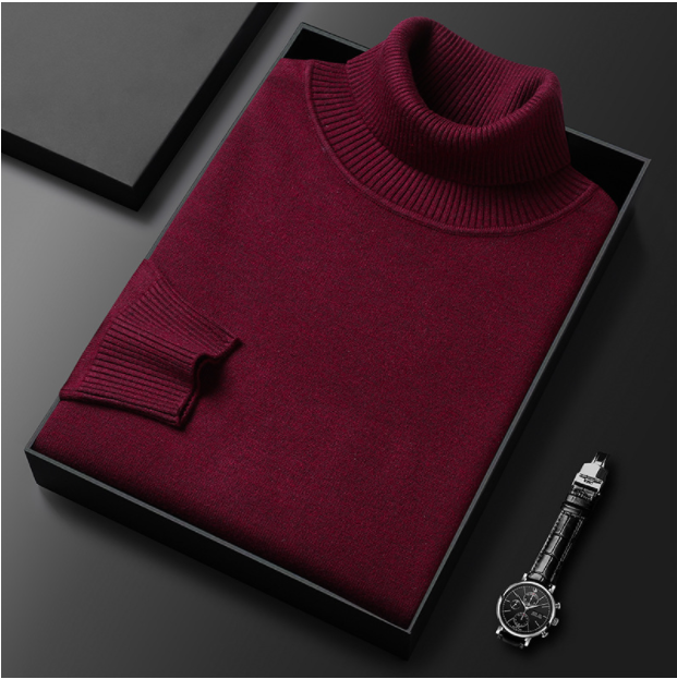 Men's Solid Color Premium Cashmere Sweater
