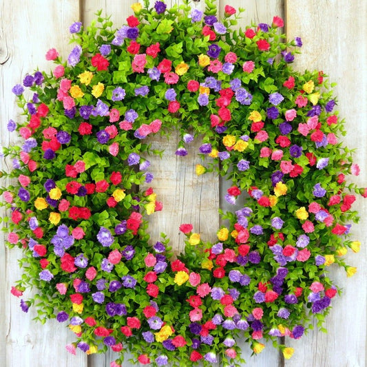 💐🎉Farmhouse Colorful Cottage Wreath(🎁Spring Hot Sale- 32%OFF🎁)