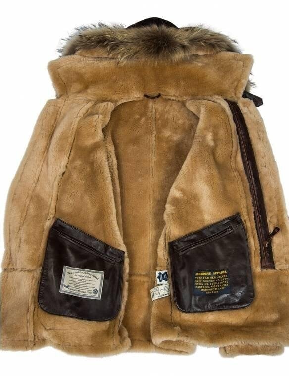 Jacket Pilot From Sheepskin B-7 Arctic Parka ART.208 – Fishyoyo.com