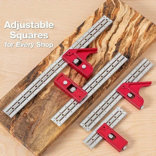 WOODWORKING COMBINATION AND DOUBLE SQUARE