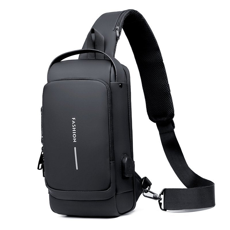 Motorcycle USB charging anti-theft fashion sports and leisure multi-functional shoulder messenger bag🔥Last day flash sale - 58% off🔥