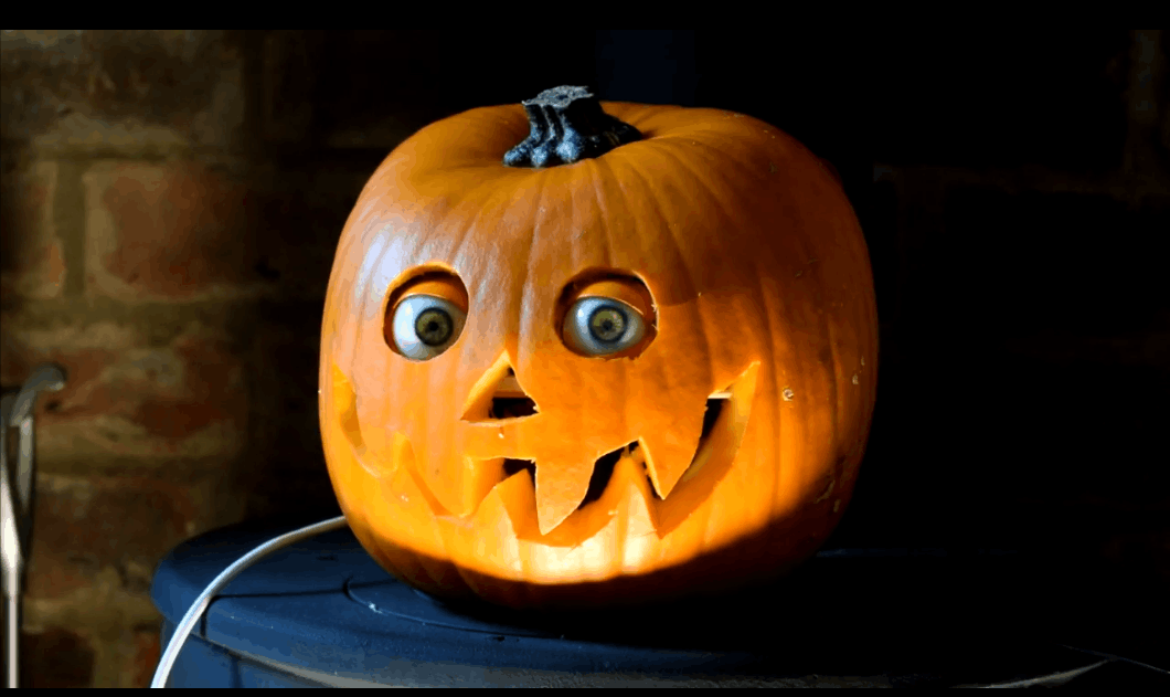 🎃Scary halloween pumpkin