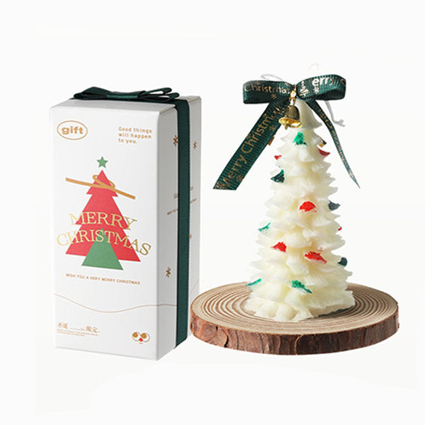 Christmas Tree Aromatherapy Candle - Festive Ambience