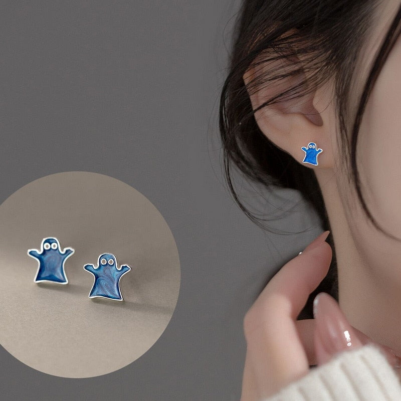 2023 New Funny Small Black Cat Earring for Women Girl Fashion Cute Animal Earrings Fashion Party Jewelry Gifts Wholesale