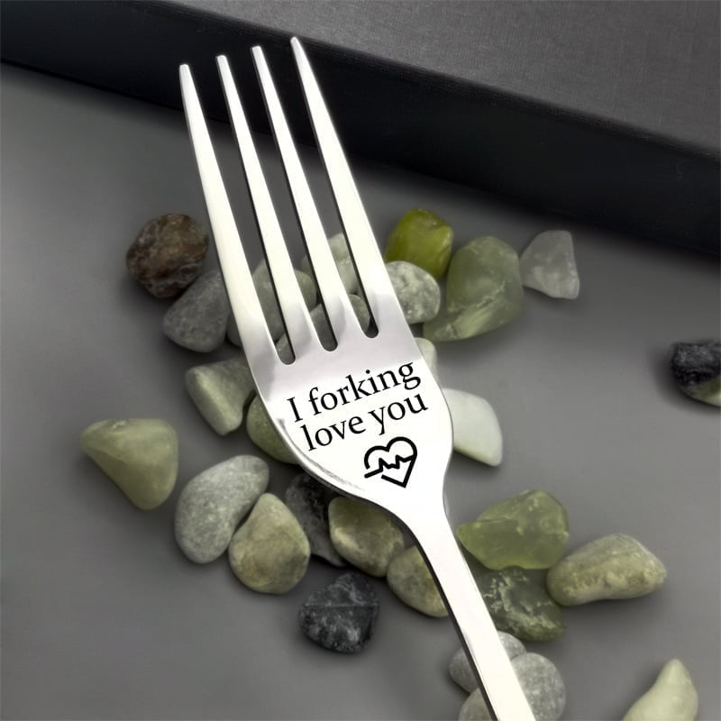 Engraved Fork - Best Funny Gift For Loved One