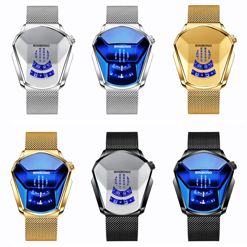 Men's Diamond Style Quartz Watch