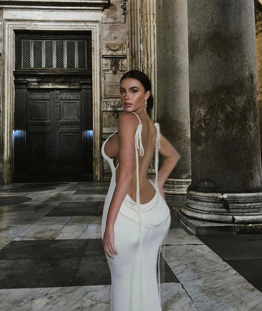 🔥50% OFF HOT SALE-Backless Maxi Dress