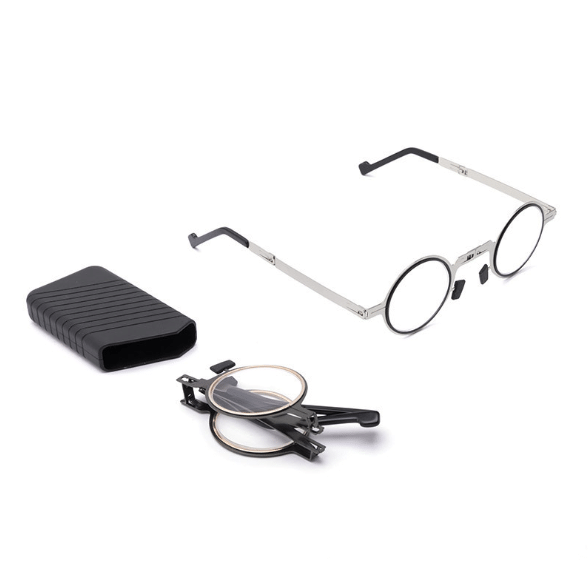 🔥2023 Hot Sell 🔥Ultra Light Titanium Material Screwless Foldable Reading Glasses