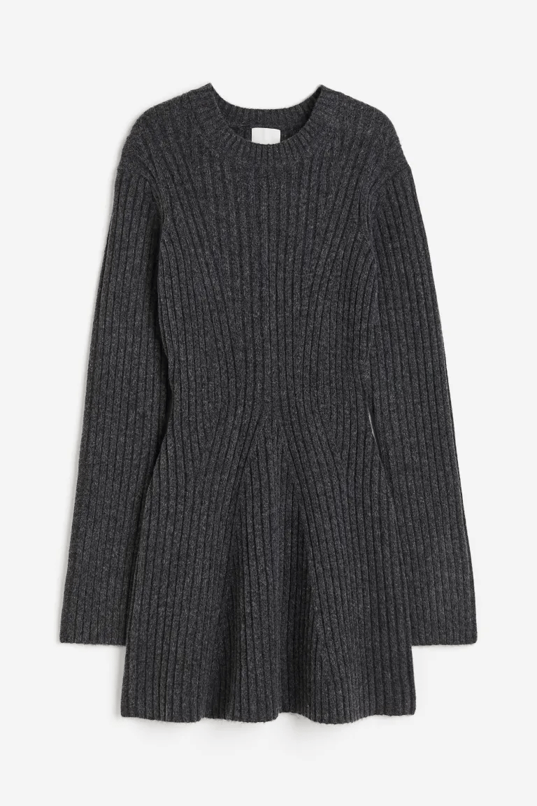 🔥Rib-knit Dress