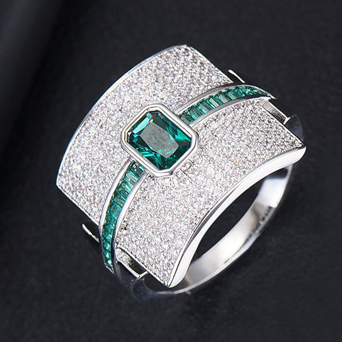 Monaco Design Luxury Statement Stackable Ring For Women