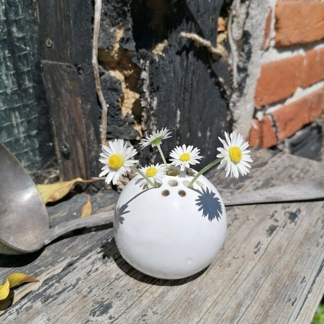 🎁Best Gift for Your Family🎁- Handmade Vase Flower Stone Table Decor