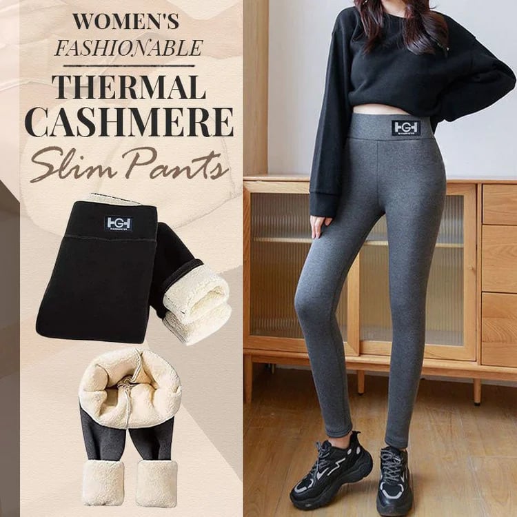 🔥Last Day 49% OFF🔥 - Women’s Fashionable Thermal Cashmere Slim Pants