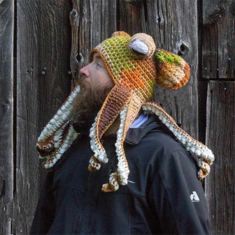 Crochet Octopus Hat —— A very good birthday/Christmas gift