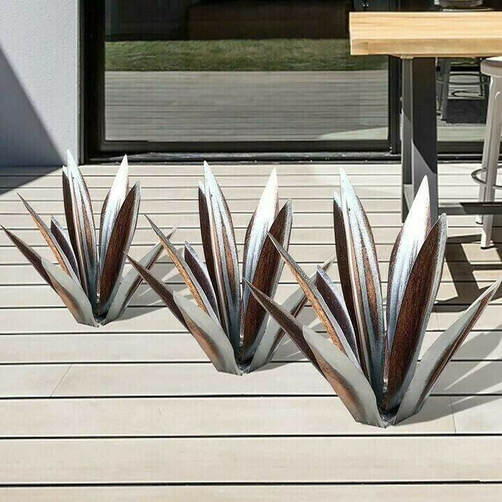🎄52% OFF on the last day--Waterproof Solar Garden Agave Lamp
