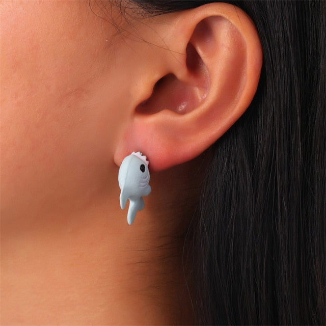 Trendy And Cute Animal Shape Bite Earring